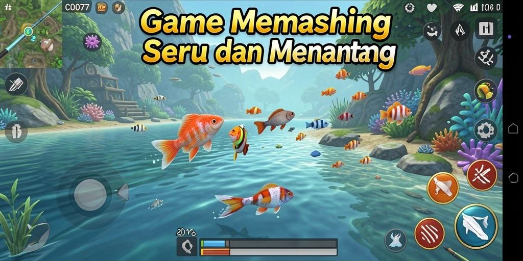Tangkapan ikan yang mengesankan dalam permainan C0077.