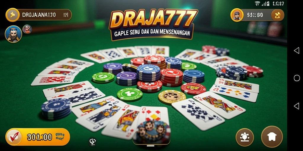 Tampilan gameplay DRAJA777 yang seru dan interaktif.