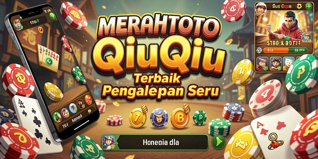 Tampilan gameplay menarik dalam <strong>MERAHTOTO</strong> dengan aksi QiuQiu seru.