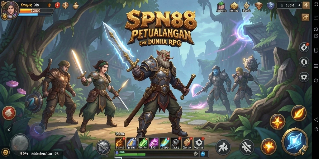 Tangkapan layar SPN88 menampilkan pertarungan seru dan karakter yang menarik.