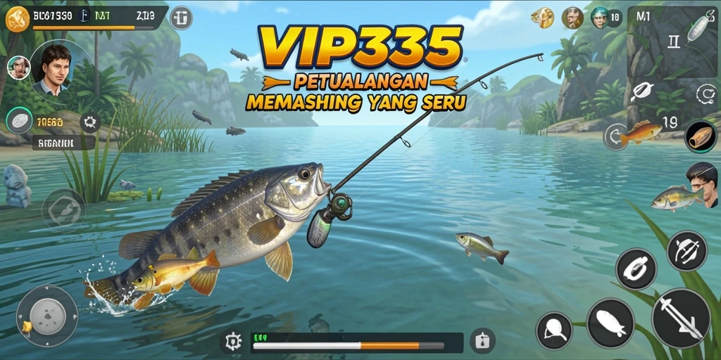 Tangkapan ikan besar dalam game VIP333 yang seru.